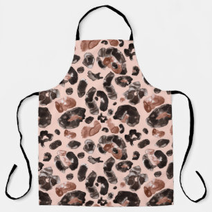 Tablier Manteau de léopard, peau d'animal sans couture mot