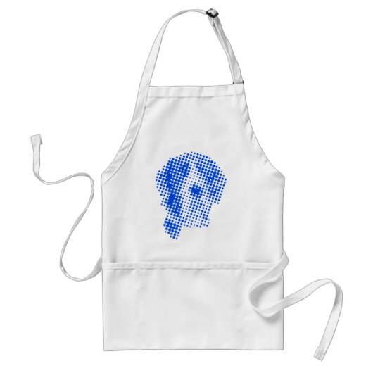 Tablier Manteldogge abstrait (Devant)