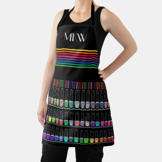 Tablier Manucure Nail Technicien Apron (Insitu)