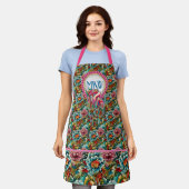 Tablier Manucure Nail Technicien Apron (Porté)