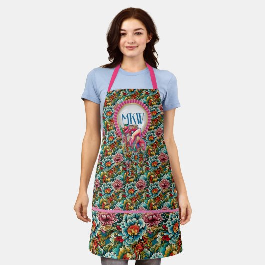 Tablier Manucure Nail Technicien Apron (Porté)