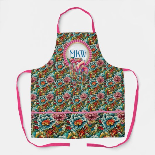 Tablier Manucure Nail Technicien Apron (Recto)