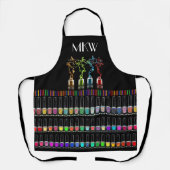 Tablier Manucure Nail Technicien Apron (Recto)
