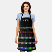 Tablier Manucure Nail Technicien Apron (Porté)