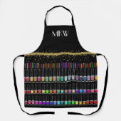 Tablier Manucure Nail Technicien Apron (Recto)