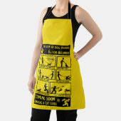 Tablier Manuel d'instruction de chien amusant (Insitu)