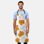 Tablier Maple Mirth : Feuilles d'automne de dessin (Porté)