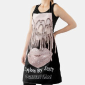 Tablier Maquillage Artiste Drips Kiss Lips Drips Rose 3DEf (Insitu)