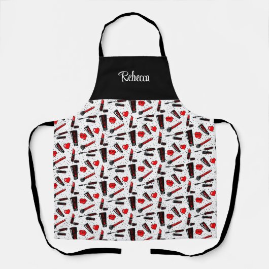 Tablier Maquillage de beauté (Recto)