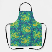 Tablier Marais Marigold Fleur sauvage Fleurs Jaunes Motif (Recto)