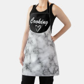 Tablier Marbre blanc de Cuisine personnalisé (Insitu)