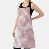 Tablier Marbre élégant : texture or rose (Insitu)