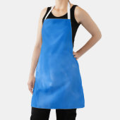 Tablier Marbre liquide Abstrait à éclaboussures bleues (Insitu)