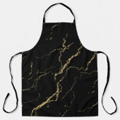 Tablier Marbre noir et or (Recto)