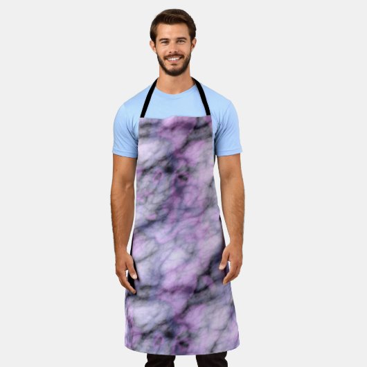Tablier Marbre pourpre (Porté)