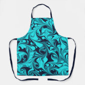 Tablier Marbre turquoise (Recto)