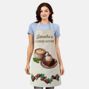 Tablier Marchandise de boulangerie vintage personnalisée A