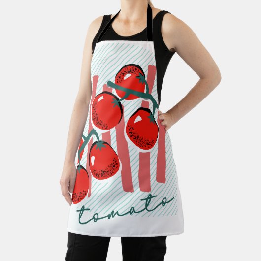 Tablier Marché de producteurs de tomates Italie (Insitu)