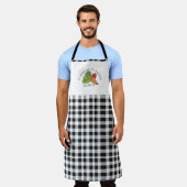 Tablier Marché des producteurs de légumes blancs sur mesur (Porté)