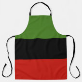 Tablier Marcus Garvey Pan African Apron (Recto)