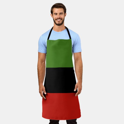 Tablier Marcus Garvey Pan African Apron (Porté)