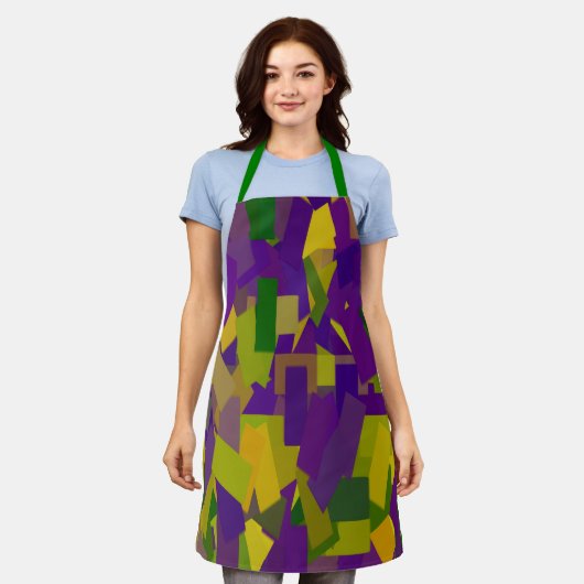 Tablier Mardi Gras (Porté)