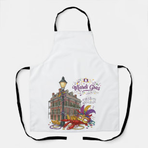 Tablier Mardi gras