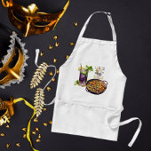 Tablier Mardi Gras Apron