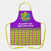 Tablier Mardi Gras Carnivale (Recto)