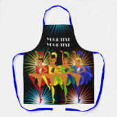 Tablier Mardi Gras - Casino - Carnivale (Recto)