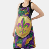 Tablier Mardi Gras Fleur de lis (Insitu)