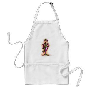 Tablier Mardi Gras Jester