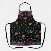 Tablier Mardi Gras Motif moderne (Recto)