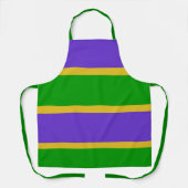 Tablier Mardi Gras Stripes (Recto)