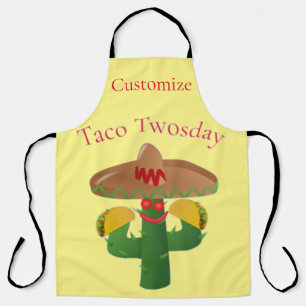 Tablier Mardi Taco Saguaro Cactus Thunder_Cove