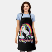 Tablier Mardicorn Rainbow Unicorn Jester (Porté)