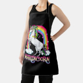 Tablier Mardicorn Rainbow Unicorn Jester (Insitu)