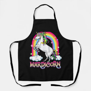 Tablier Mardicorn Rainbow Unicorn Jester