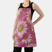 Tablier Marguerites roses (Insitu)