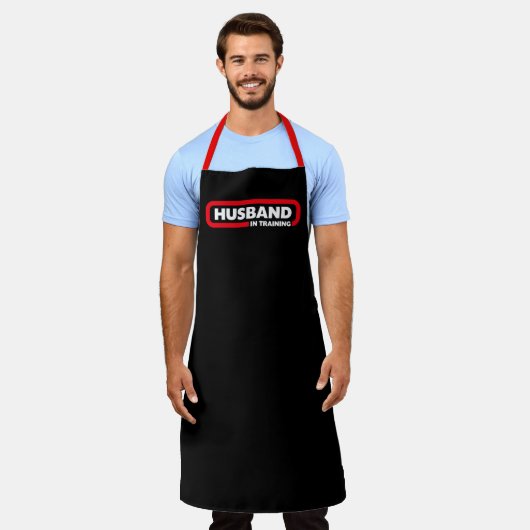 Tablier Mari en formation - Apron drôle pour Hubby (Porté)