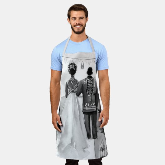 Tablier Mariage africain (Porté)