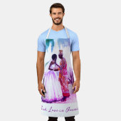 Tablier Mariage afro-américain (Porté)