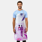 Tablier Mariage afro-américain (Porté)