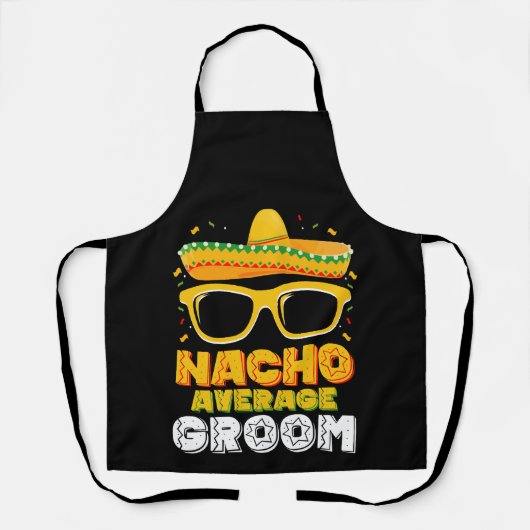 Tablier Mariage de Nacho Groom Cinco de Mayo (Recto)