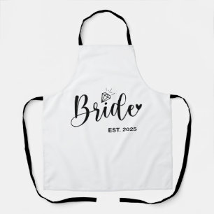 Tablier Mariée Annonce de mariage de printemps 2025 Mariag