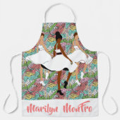 Tablier Marilyn MonFRO Jolies femmes noires (Recto)