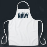 Tablier Marine américaine | Marine américaine<br><div class="desc">Célébrez votre fierté pour la marine américaine avec ce design audacieux et patriotique orné de l'emblème de la "marine américaine". Parfait pour honorer le service,  le dévouement et l'engagement,  cette conception est idéale pour le personnel de la Marine,  les anciens combattants et les partisans.</div>