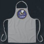 Tablier Marine américaine | Photos<br><div class="desc">Honorer l'héritage et le dévouement des marins de la marine américaine avec ce design audacieux et patriotique. Parfait pour faire valoir la fierté et l'engagement, ce design emblématique est idéal pour le personnel de la Marine, les anciens combattants et les partisans des phoques.</div>