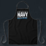 Tablier Marine américaine | Réserve navale américaine<br><div class="desc">Montrez votre fierté à la Réserve de la Marine américaine avec ce design audacieux et patriotique orné de l'emblème de la "Marine américaine". Parfait pour honorer le service,  le dévouement et l'engagement,  cette conception est idéale pour le personnel militaire,  les anciens combattants et les partisans.</div>
