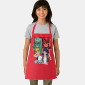 Tablier Marinette comique miqueuse & Adrien Véritables Cou (Insitu)